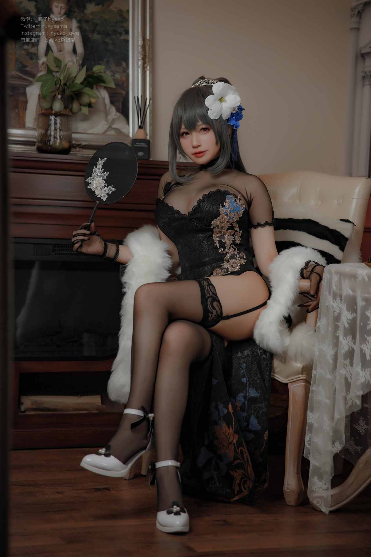 Nyako喵子路易九世旗袍